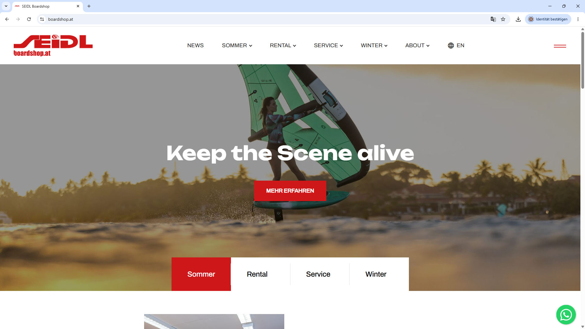 Showcase Webdesign